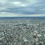 Skytree von Tokyo - Blick auf die Stadt