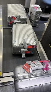 Gepäck von Tokyo nach Nürnberg