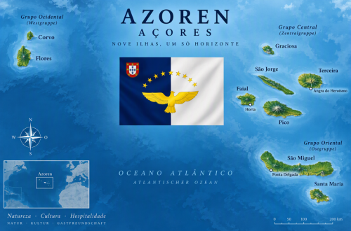 azores map
